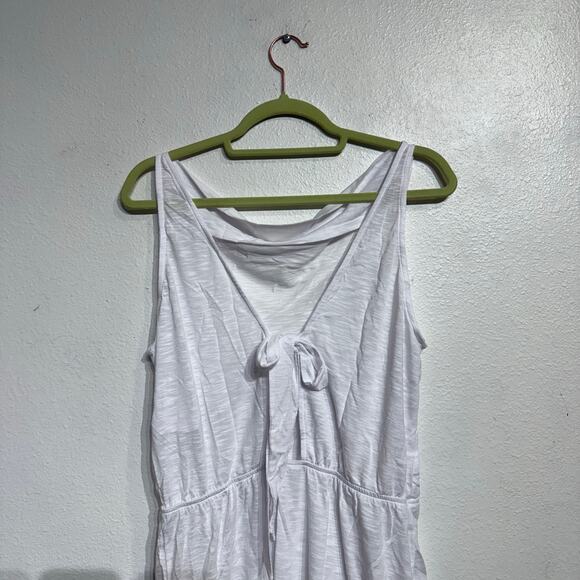 Becca by Rebecca Virtue White Reversible Swim Cover Mini Dress Sz L NWT - Picture 8 of 12